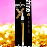 The Golden BirthJay is an elevated twist on the traditional BirthJay. This collaboration with Shine 24k Papers features a real, 24 karat Gold Cone, a candle topper that features a real 2cm candle that will burn for 10-25 seconds and mote to catch dripping wax, and a cake stake that you will slide the bottom of the cone into, so you avoid food in the filter of the cone. Great for Birthdays, and even better for special occasions like weddings, anniversaries, and life’s daily accomplishments.